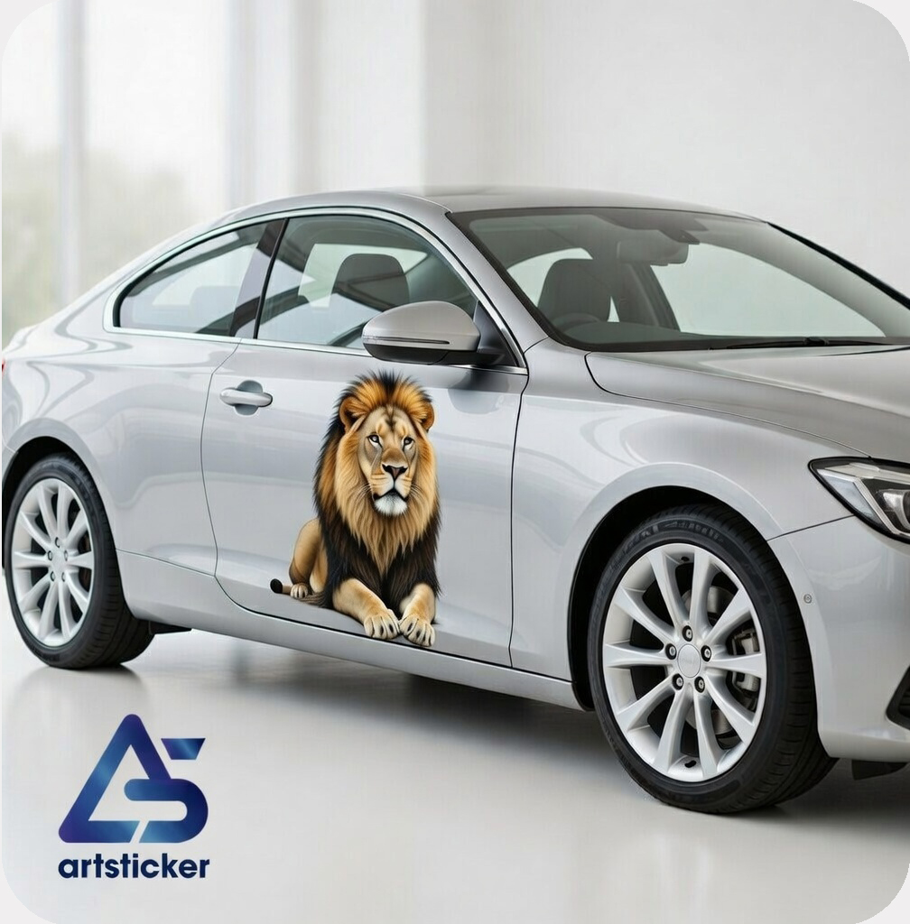 انواع استیکرهای ماشین