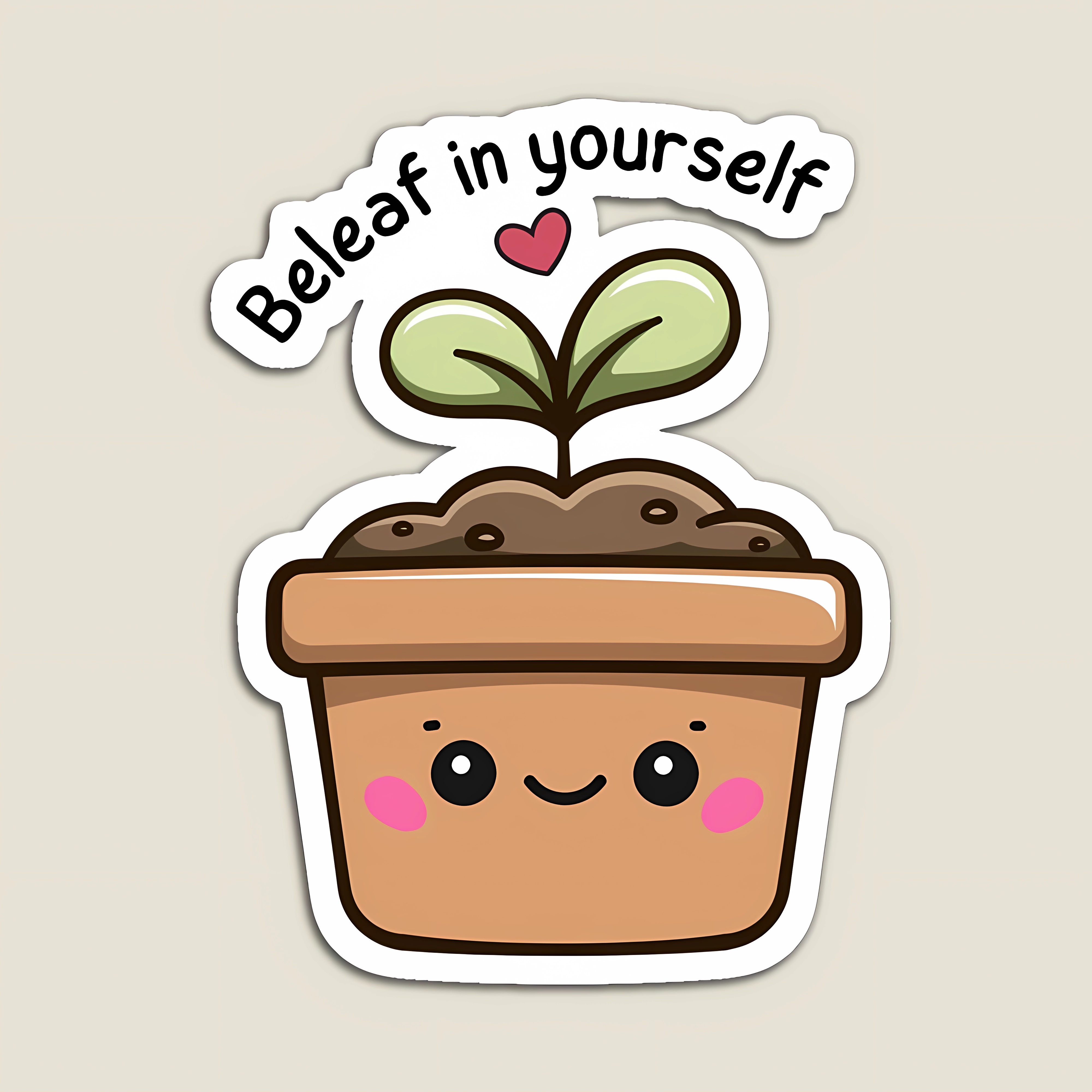 استیکر لپ تاپ مدل yourself کد 102
